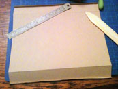 Pre-creasing folds is crucial if you hope for straight lines.