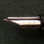 Nib and over-feed detail